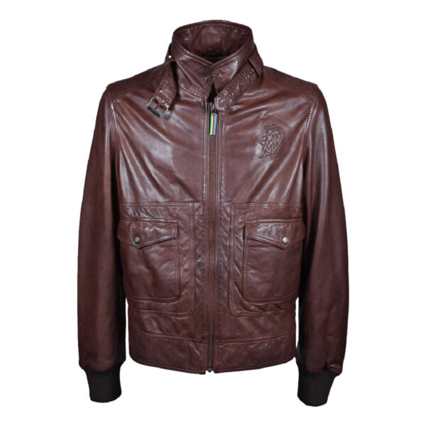 MV 19 vint leather jacket brown